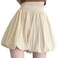 thumbnail image 1 of fheaev Summer Shorts for Women Casual High Waisted Workout Shorts with Pockets Wide Leg Shorts Pumpkin Puffy Casual A-Line Shorts Casual Vacation Outfit, 1 of 5