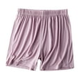 thumbnail image 1 of fheaev Summer Shorts For Women Plus Size Soft Women'S Pajama Bottoms Short Color Elastic Waist Leisure Thin Shorts Home Pants Pj Shorts Sports Short Outerwear Sweatpants, 1 of 6