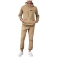 thumbnail image 1 of fheaev Sweatsuits for Men 2 Piece Hoodie Men'S Jogging Tracksuit Set Casual Athletic Running Sports Suits Drawstring Long Sleeve Outfit Pullover Suit Set, 1 of 7