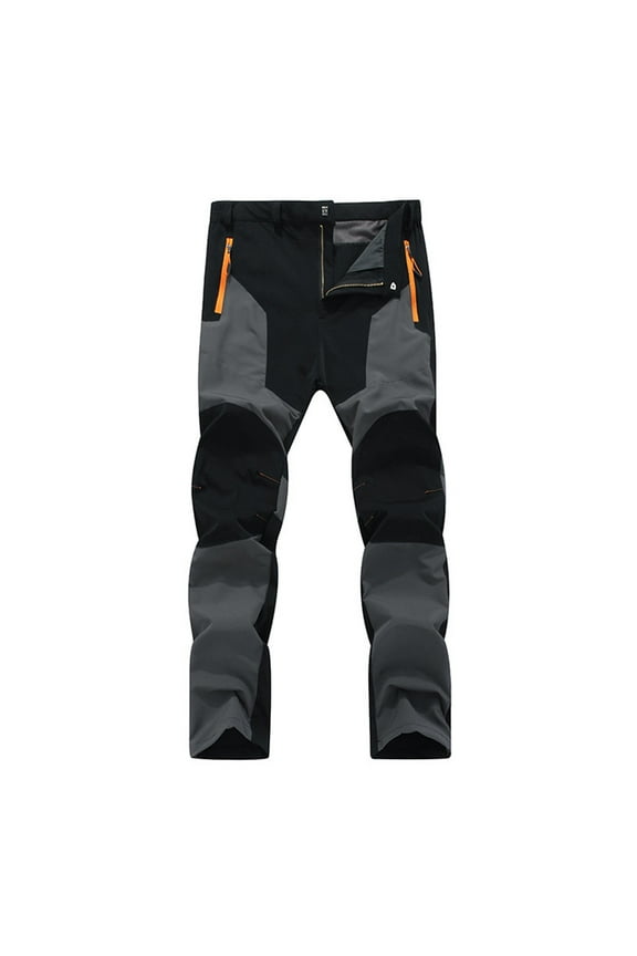 Pants for Men Water Resistant Breathable Hiking Pants with Multi Pockets Fitness Outwear Sports Straight Leg Trousers Men'S Cargo Pants Military Work Pants