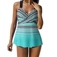 thumbnail image 1 of fheaev Tankini Swimsuits Set for Women Modest Flowy Swim Tops with Boyshorts Summer Beach Swimwear, 1 of 6
