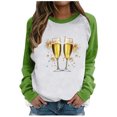 thumbnail image 1 of fheaev Ugly Christmas Sweater for Women Funny Cute Tshirt Christmas Graphics Print Long Sleeve Comfortable Round Neck Holiday Pullover Loose Blouse Top Hoodless Sweatshirts, 1 of 4
