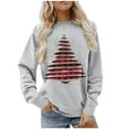 thumbnail image 1 of fheaev Ugly Christmas Sweaters for Women Casual Long Sleeve Crew Neck Sweatshirt Xmas Holiday Party Pullover Tunic Top Fun Graphic Print Gifts Shirt, 1 of 5