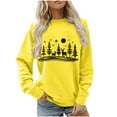 thumbnail image 1 of fheaev Ugly Christmas Sweaters for Women Casual Long Sleeve Crew Neck Sweatshirt Xmas Holiday Party Pullover Tunic Topfun Graphic Print Gifts Shirt, 1 of 5