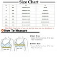 thumbnail image 1 of fheaev Wireless Bra For Women Comfort Full Coverage Wirefree Bra Comfort Soft T-Shirt Bra With Adjustable Shoulder Strap Everyday Bras Regular Bras Minimizer Bras, 1 of 1