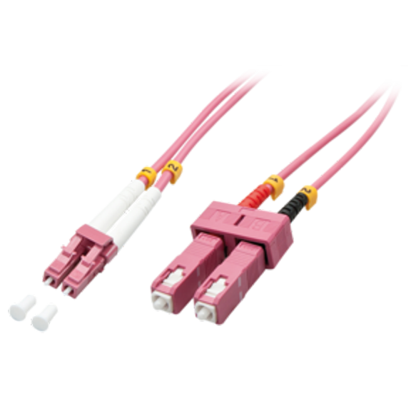 fiber Optic Cable LC/SC OM4 3m