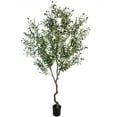 ficial Tree Faux Olive Tree 8ft(92in,3200leaves) Tall Fake Olive Plant