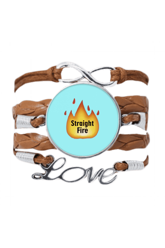 fiery hot burning fashion flame bracelet chain ornament wristband