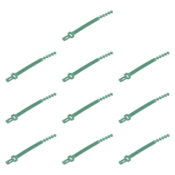 figatia 10x Garden Plant Ties Sturdy Nonslip Tree Stake Bands for Yard Rose Backyard