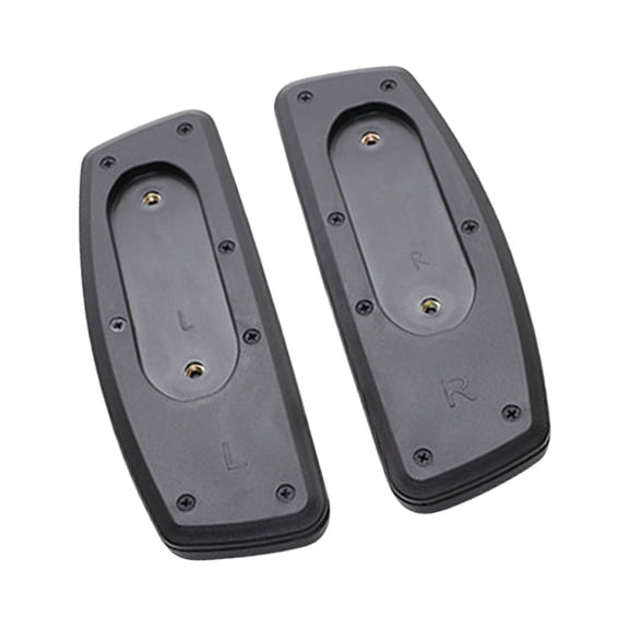 figatia 2 Pieces Office Chair Replacement Arm Pads Easy Installation Water Resistant Fixed Mount
