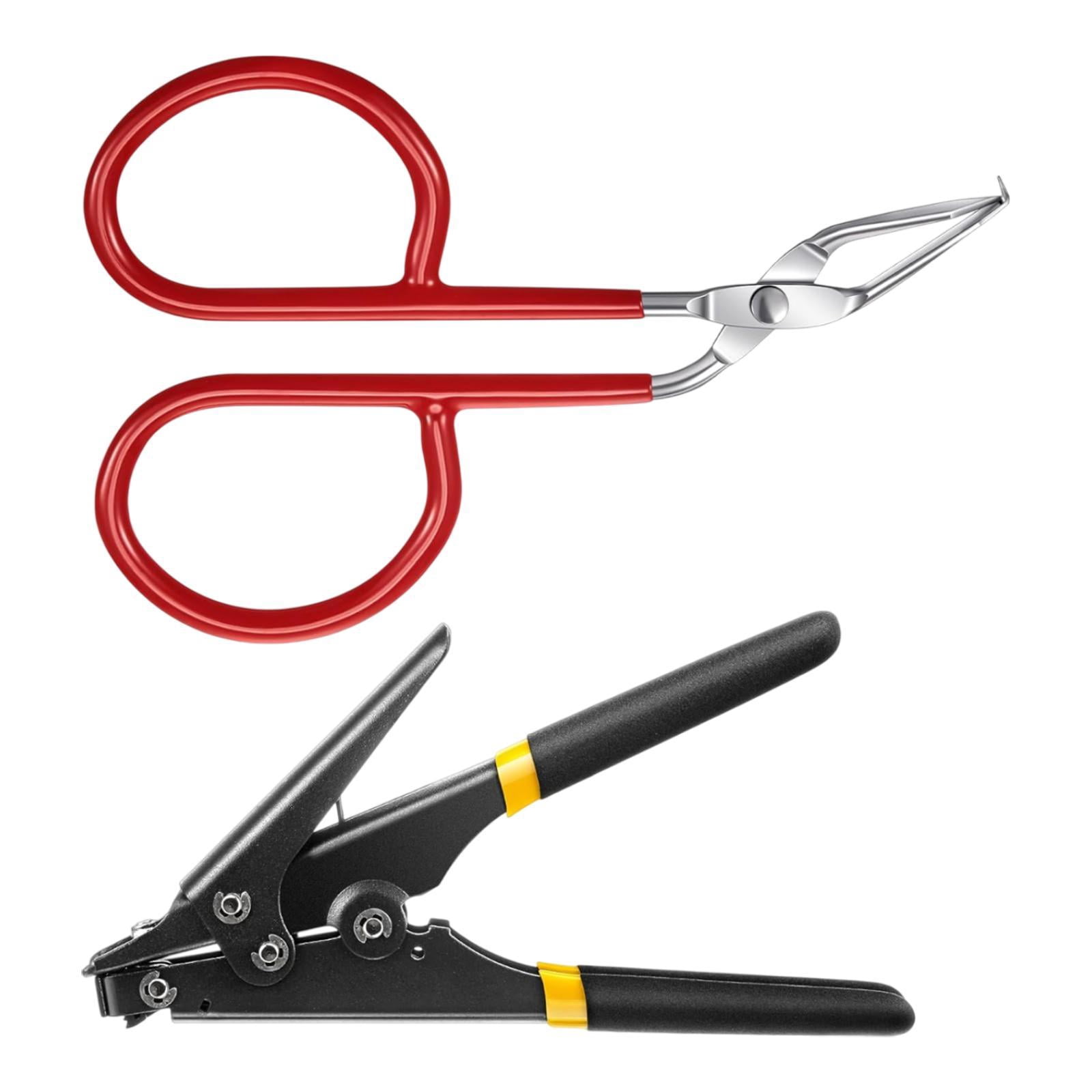 figatia 2 Pieces Zip Tie Cutter Cable Tie Opener Efficient Hand Tool Multifunctional for DIY Enthusiasts Portable Cable Tie Tools Set