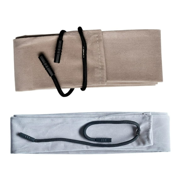 figatia 2x Fishing Rod Protective Cover Fishing Pole Sleeve with Tie Carrying Bag Portable Velvet Fishing Pole Case Fishing Pole Sock