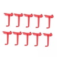 thumbnail image 1 of figatia 2x10 Pieces Pegboard Hooks Rack Hanger for Tool Shed Crafts Room Toolboxes, 1 of 8