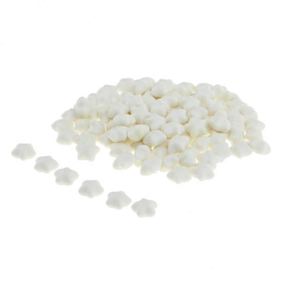 figatia 2x100 Pieces Star Shape Sealing Beads for Stamp Envelope Seal DIY White , White, 2 Pcs