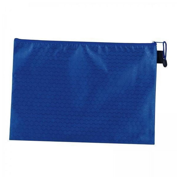 figatia 2xZipper Pouch B5 Waterproof Zip File Folder for Business Commercial Meeting 2 Pcs