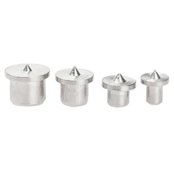 figatia 3x8 Pieces Dowel Pins Center Point Set Craft Clamp Steel Tools 3 Pcs