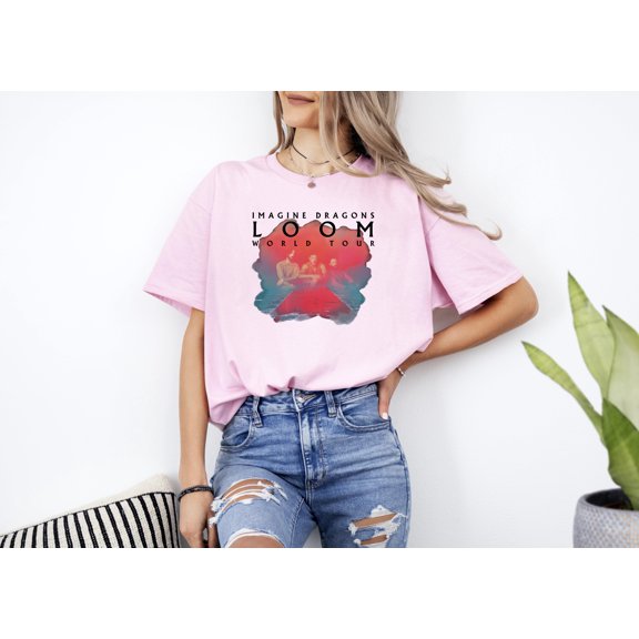 Imagine Dragons - Loom Tour 2024 Unisex T-Shirt, Imagine Dragons Band Fan Shirt, Imagine Dragons 2024 Concert Shirt, Loom New Album Shirt