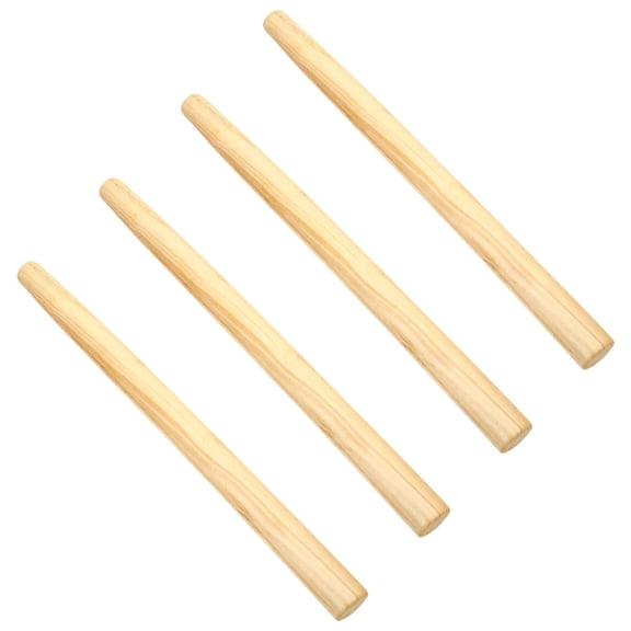 figatia 4Pcs Hammer Handle Replacements Wooden Handles Comfortable Grip Ergonomic Design Accessories Parts for s Household 40 cm