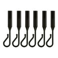 thumbnail image 1 of figatia 6 Pieces Hook Keeper for Fishing Rod Sturdy Professional Fishing Holder black, 1 of 8