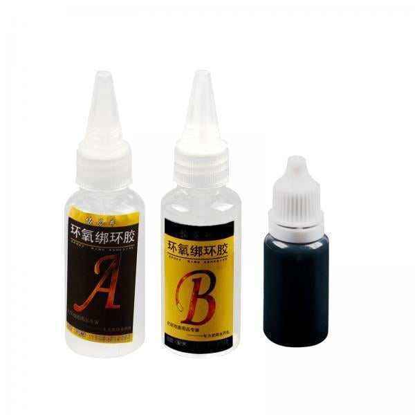 figatia 6xFishing Rod Epoxy Glue Easy to Use Fishing Rod Glue Fishing