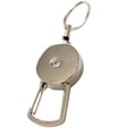 thumbnail image 1 of figatia 6xMetal Retractable Key Chain Key Heavy Duty w/23.6 inch Nylon Rope 6 Pcs, 1 of 8