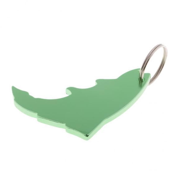figatia 6xStainless Steel Bottle Opener Shape Keyring Keychain Trout Shape 6 Pcs