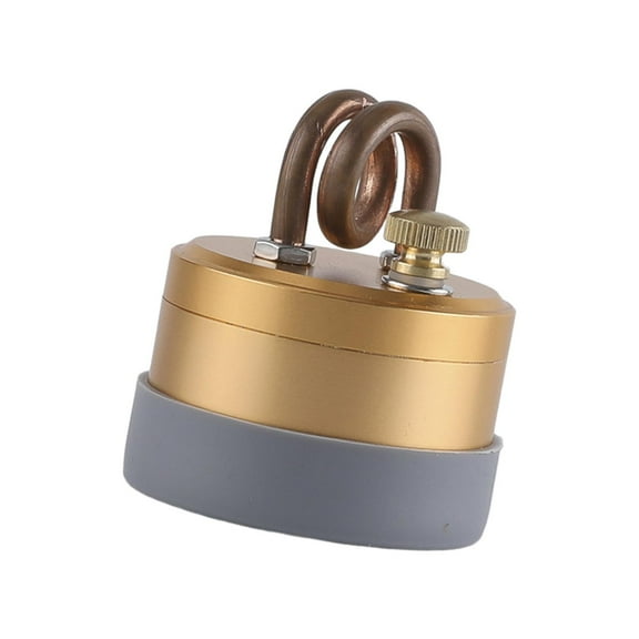 figatia Alcohol Burner Mini Alcohol s Burner Portable Camping s Stable Alcohol s Burner Alcohol s for BBQ Restaurant gold with pad