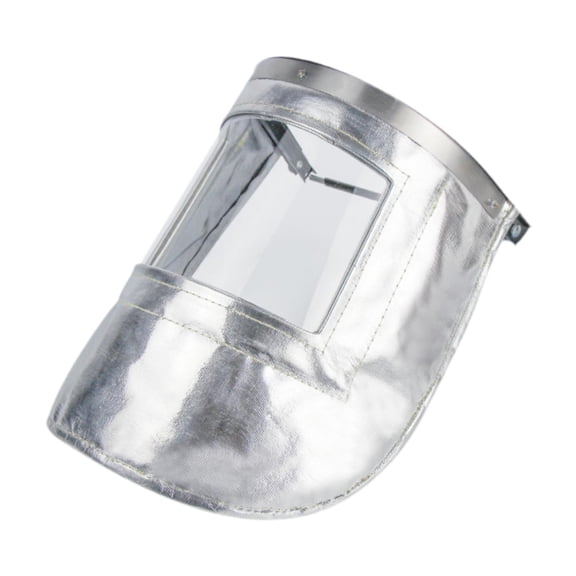 figatia Aluminum Foil Heat Cover High Temperature Resistant Multifunctional Heat Insulation for Foundries Metal Manufacturing Firemen Without helmet