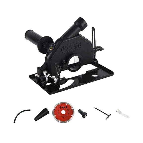 figatia Angle Grinder Cutting Bracket, Angle Grinder Holder, for 100-125 Type Angle Mill Angle Grinder Support Metal Cutting Machine B