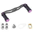 thumbnail image 1 of figatia Baitcasting Reel Replacement Part Fishing Reel Handle Fishing Tackle Saltwater Freshwater Fishing Reel Accessory Power Handle violet, 1 of 8