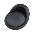 thumbnail image 1 of figatia Bar Stool Replacement Seat Top Waterproof Repair Parts Easy Installation with Low Backrest PU Leather for Club Bar Restaurant Black, 1 of 8