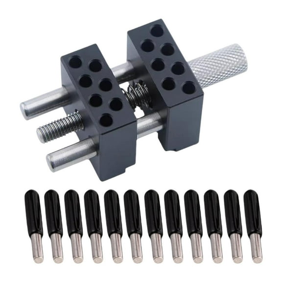 figatia Bench Vise Vice Portable Professional Bench Clamp Miniature Workbench Vise for Hobby Model Professional Model Figures Crafts
