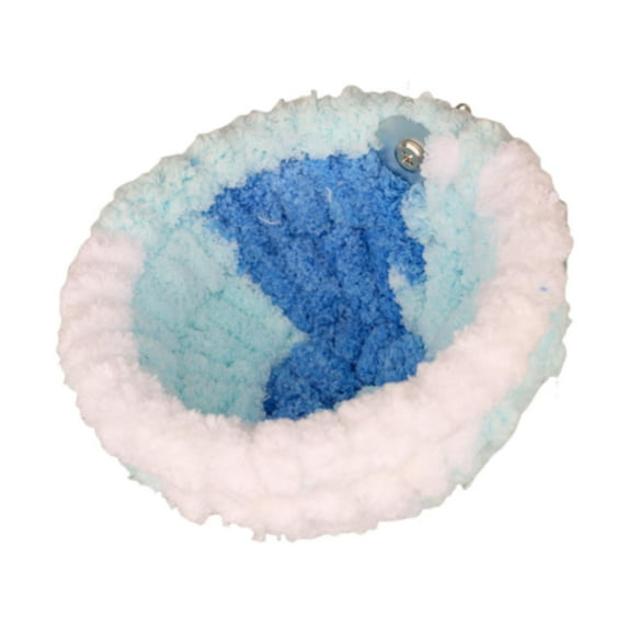 figatia Bird Nest Snuggling Shed Hut Washable Self Warm Parrot Cage Nest Bird Hideaway Hut for Cockatiel Lovebird Parakeet Chinchilla