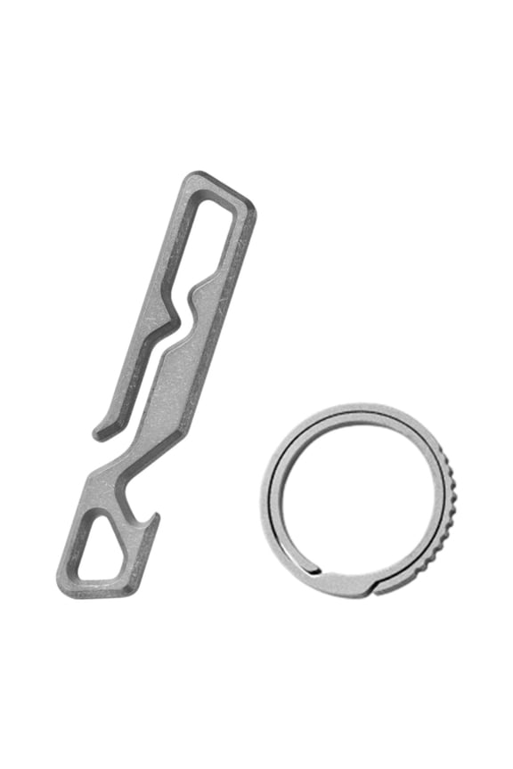 Bottle Opener Outdoor Multitool Key Chain Portable Accessories Keychain Carabiner Utility Gadget for Camping Home Improvement Sandblasting