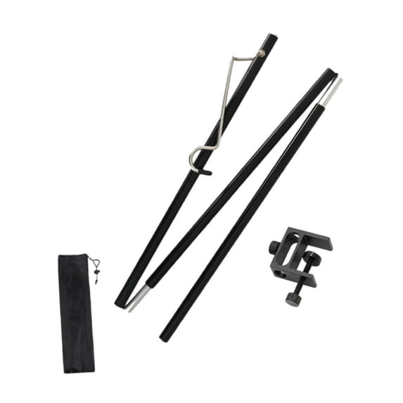 figatia Camping Lantern Stand Hanging Light Holder with Carry Bag Lantern Pole Hanger Lamp Stand for Picnic BBQ Travel Outdoor Hiking Single Hook