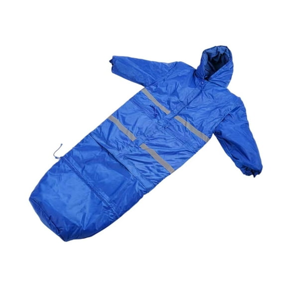 figatia Camping Sleeping Bag Outdoor Sleeping Bag Ultralight Thickened with Sleeves Jacket for Survival Camping Mountaineering Hiking 200 cmx70 cm