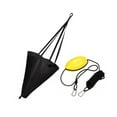 thumbnail image 1 of figatia Canoe Fishing Boat Sea Anchor Kit PVC Material Accessory Professional Boat with 30ft Tow Rope Portable 32inch Black, 1 of 8