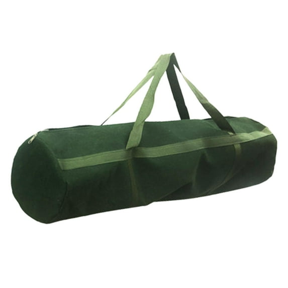 figatia Canvas Tool Bag Tool Organizer Bag Wide Mouth Pouch Carrying Case Thick Heavy Duty Tools Case Tool Tote for Worker Woodworker 120x28cm