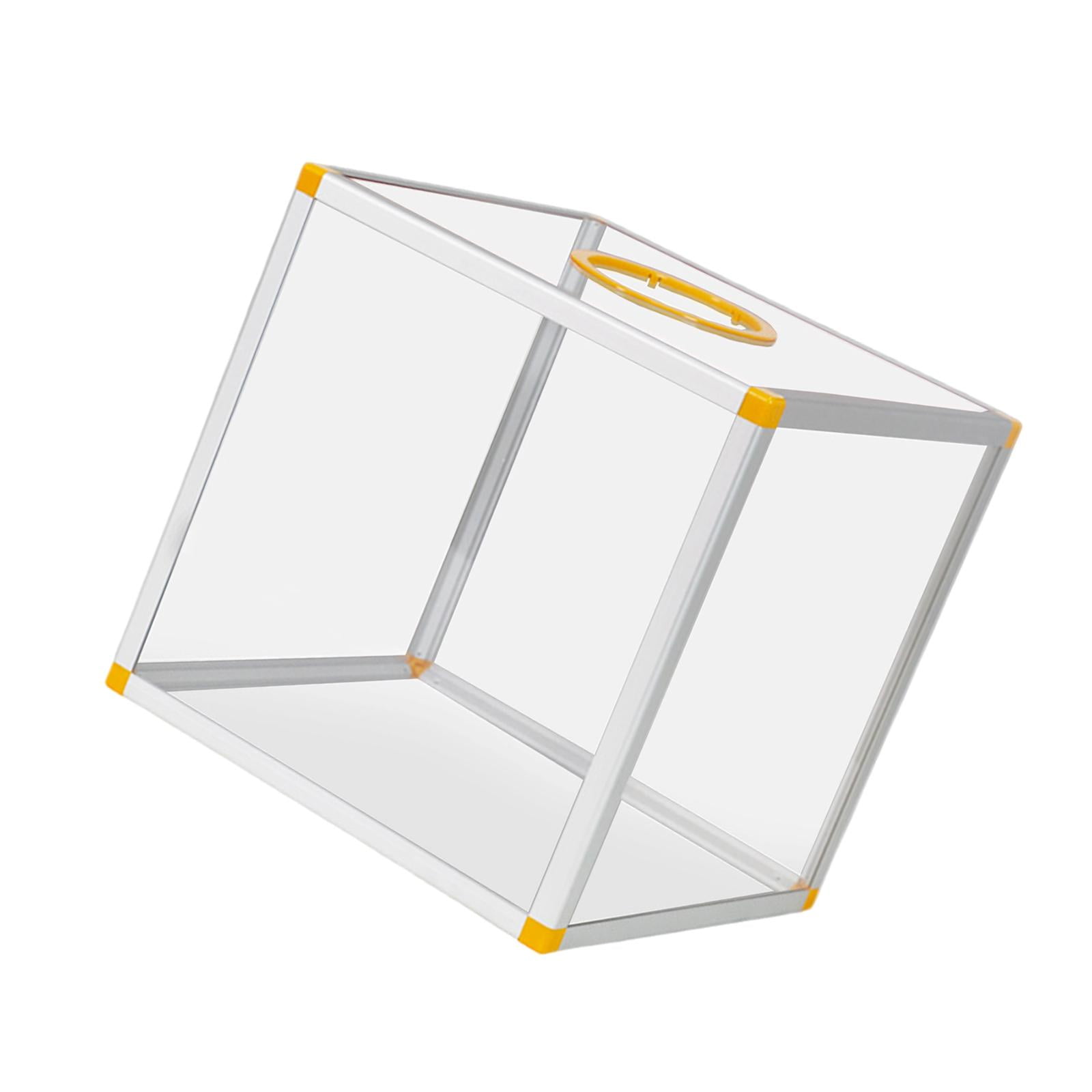 Magic Voting Box figatia Clear Box Voting Box Comment Box Storage Ticket Box Raffle Case ...