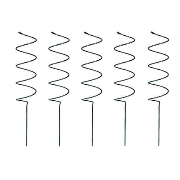 figatia Climbing Plant Stakes, Tools Reusable, Decorative Garden Trellis, Plant Support Towers for Park Fruits,Indoor Vegetables,Yard Spiral 5pcs