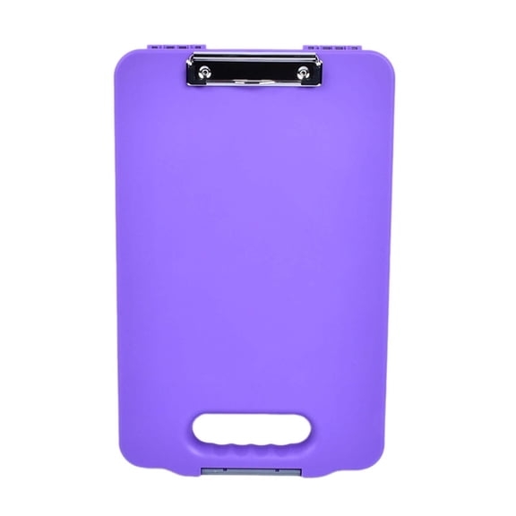 figatia Clipboard with Storage Document Case A4 Paper Folder Storage Clipboard Nursing Clipboard for Classroom Restaurant Home Lawyer ,