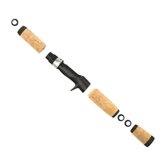 figatia Cork Handle Grip EVA Cork Grip Rod Building Accessory Inner Diameter 11mm Cork Casting Grip Spare Parts Rod Handle A