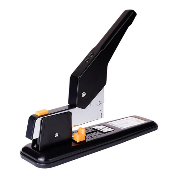 figatia Desk Stapler Heavy Duty Stapler Leverage Stapler Versatile Manual Big Stapler 11.8x9.6inch for Business Flexible Paper Guide