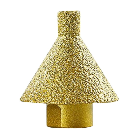 figatia Diamond Beveling Chamfer Bit Diamond Chamfer Bit M14 Diamond Countersink Chamfer Bit for Porcelain Tiles Glass Granite Marble 38mm
