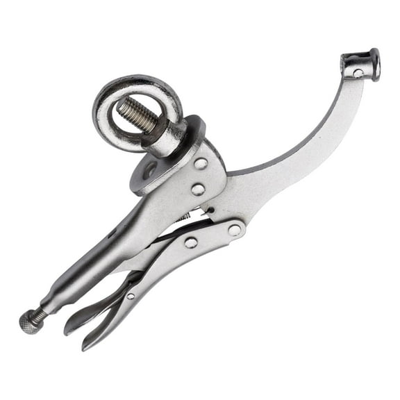 figatia Drill Press Clamp Fix Clamp Drill Press Accessories Repair Tools Press Tool Drill Press Vise for Locking Gripping 12 Inch