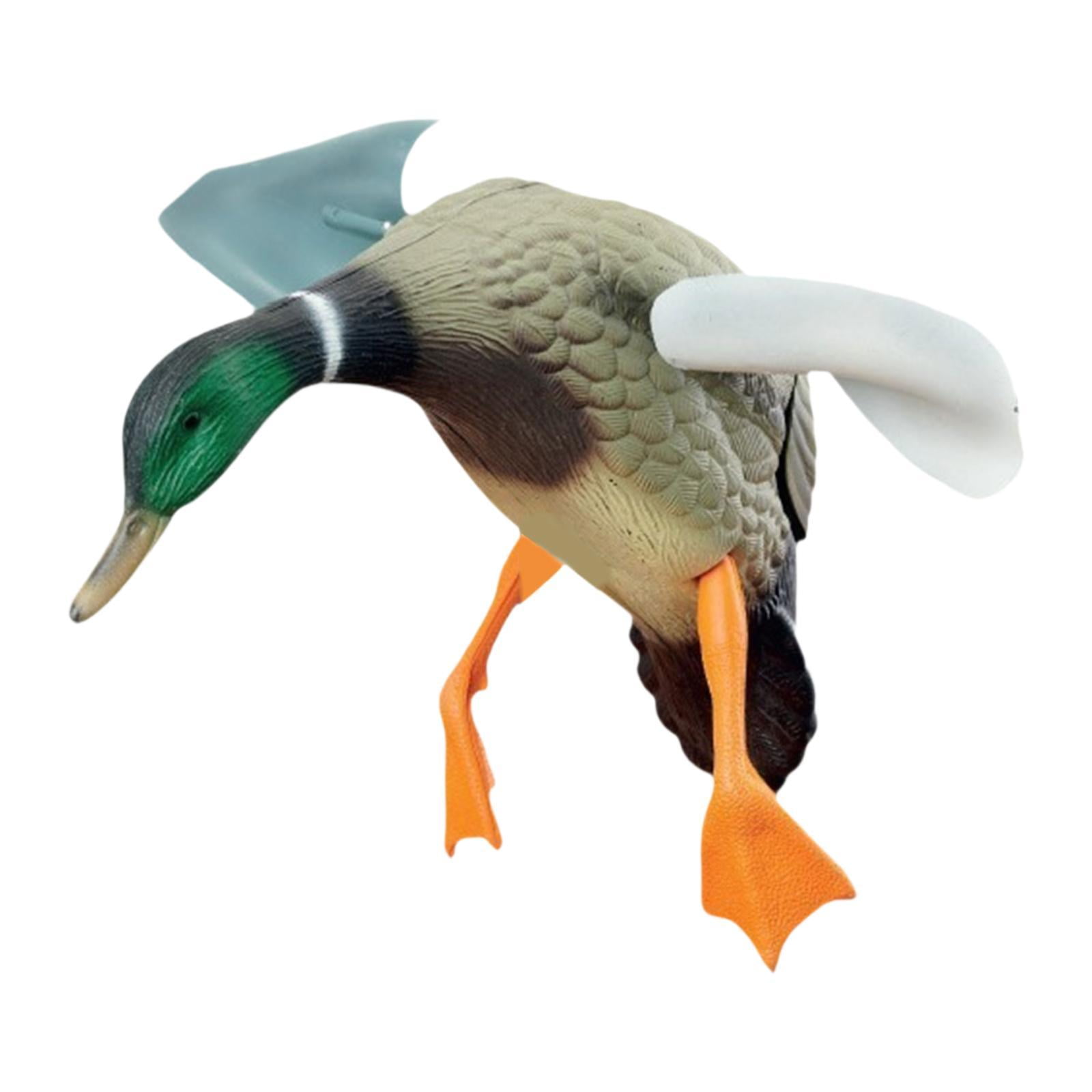 figatia Duck Decoy Wind Flying Duck Outdoor Decor Mallard Ducks Models ...