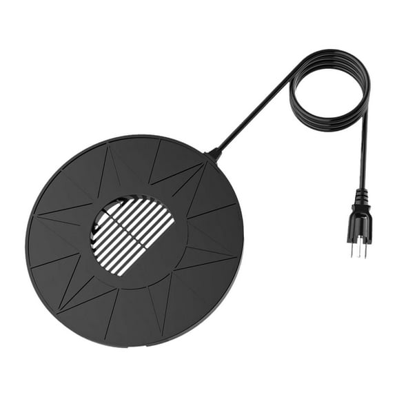 figatia Easy to Use, 70W Bird Bath Deicer, Thermostatically Controlled Birdbath Deicer for Backyard, Garden, Winter no Pump