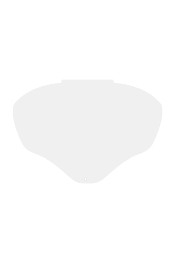 Face Replacement Lens Protective Visor Flexible Face Guard Hard Cap Accessory for Weeding Welding Cutting Outdoor Work Transparent