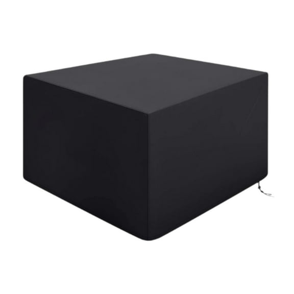 figatia Fire Cover Cover Full Coverage Sun Protection Weatherproof Fireplace Cover Fire Cover Protection for Outdoor Square 91x91x61cm
