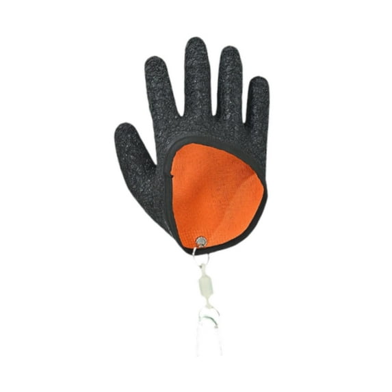 figatia Fishing Glove Women Men Portable Elastic Nonslip Protector with Release Buckle for Freshwater Cleaning Fisherman Gear Outdoor Right